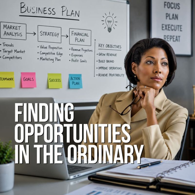 Finding Opportunities in the Ordinary